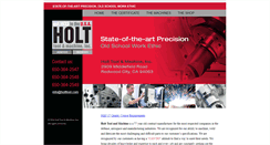 Desktop Screenshot of holttool.com
