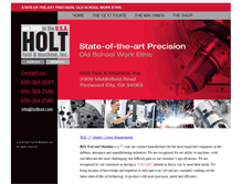 Tablet Screenshot of holttool.com